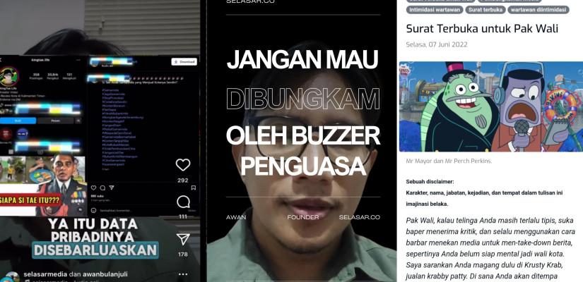 Kritik Buzzer Pemkot Bikini Bottom, Identitas Pemimpin Media dan Istrinya Disebar Akun Bodong