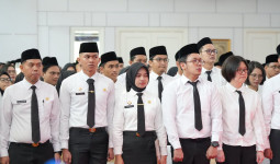 Lantik 1.346 ASN, Gubernur Mas'ud: Ingat, Saudara-saudara Adalah Pelayan Masyarakat