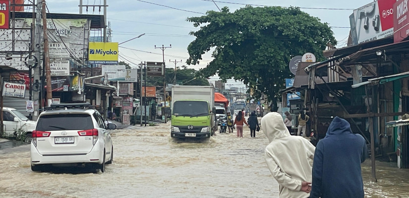 Pemkot Samarinda Sebut Banjir Disebabkan Curah Hujan Tinggi dan Pasang di Mahakam