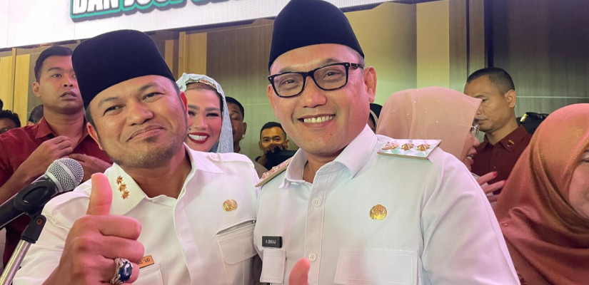 Gubernur Kaltim Rudy Mas’ud dan Wagub Seno Aji. Foto : selasar/boy