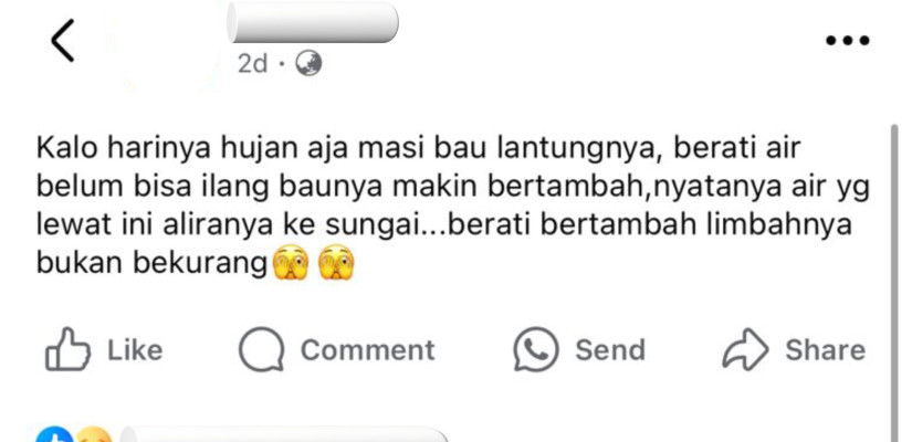 Curhat Warga Sangasanga, Sungainya Dicemari Perusahaan Minyak hingga Tambang