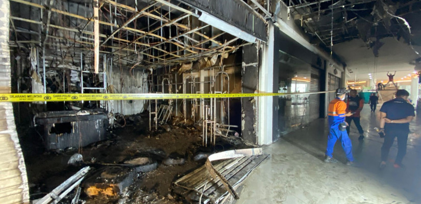 Api Kembali Lalap Big Mall Samarinda, Satu Tenant Hangus