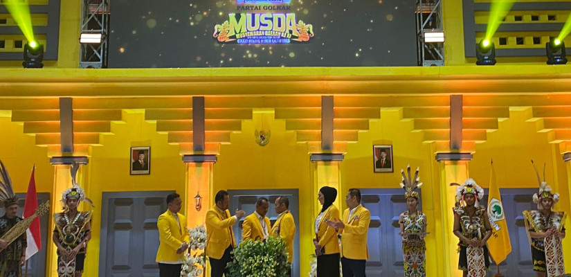 Bahlil Buka Musda XI Golkar Kaltim, Rudy Mas’ud Melaju Tanpa Penantang