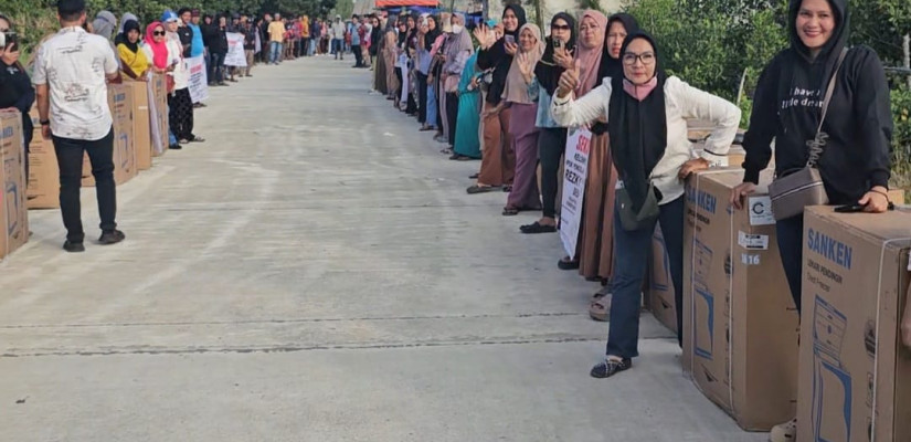 Warga Muara Badak Dapat Ratusan Bantuan Untuk Sektor Perikanan