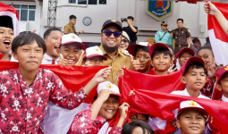 8.420 Bendera Merah Putih Berkibar dari Paser untuk Indonesia