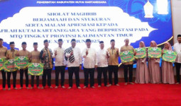 Bonus untuk 58 Peserta MTQ Tingkat Provinsi Asal Kukar