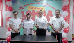 DPMD Paser Bentuk Generasi Cinta Desa Lewat Lomba Menggambar HUT RI ke-80