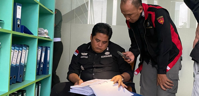 Kejati Kaltim Geledah Kantor PT Listrik Kaltim Terkait Dugaan Korupsi