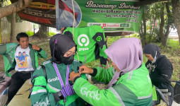 Ojol Samarinda Pakai Pita Hitam, Bentuk Solidaritas atas Gugurnya Affan Kurniawan