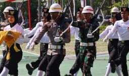 Paskibraka Kukar Gelar Gladi Bersih Peringatan HUT RI ke-80