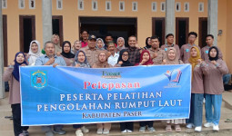 Pemkab Paser Latih Warga Maruat Kelola Rumput Laut, Dorong Desa Jadi Sentra Produksi