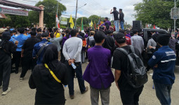 Aksi Mahasiswa di DPRD Kukar Berlangsung Tertib, Tuntutan Ditandatangani