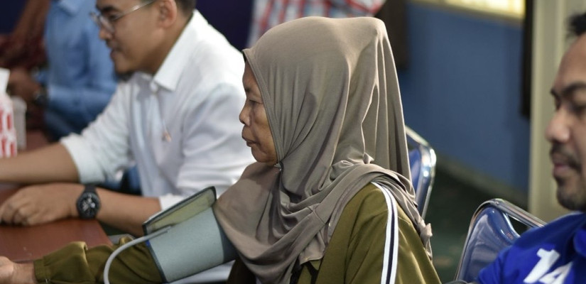 HUT ke-24, Demokrat Kaltim Beri Santunan Warga dan Cek Kesehatan Gratis
