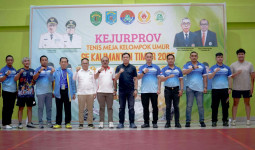 Riuh Semangat 108 Atlet Warnai Kejuaraan Tenis Meja se-Kaltim di Paser