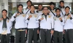 Wagub Seno Aji Lepas 71 Atlet Mahasiswa Kaltim ke Ajang Pomnas XIX di Jawa Tengah