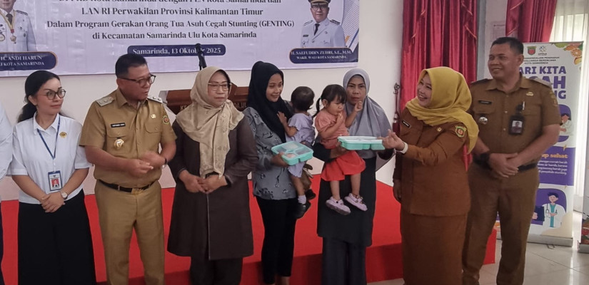 Busui dan Baduta di Samarinda Ulu Dapat Bantuan Cegah Stunting