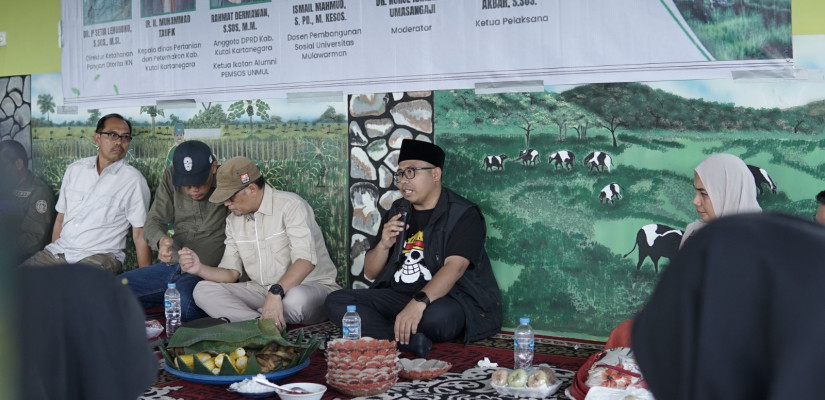 IKA Pemsos Unmul Gelar Dialog Bersama Petani, Bahas Peluang dan Tantangan Pangan di IKN