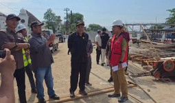 Pembangunan Jembatan Besi Baru Tenggarong Progresnya Diatas 50 Persen