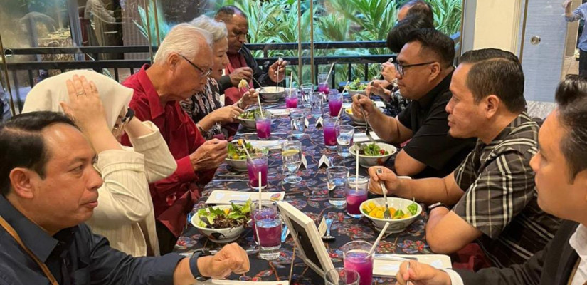 Bupati Kukar Makan Malam dengan Mantan Perdana Menteri Singapura, Bahas Pendidikan, Kesehatan, dan Investasi