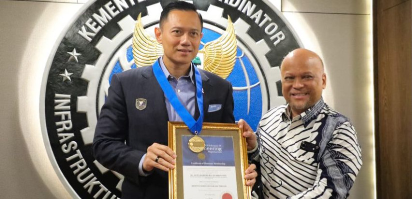Terima Penghargaan Kehormatan Insinyur ASEAN, Menko AHY Perkuat Sinergi Infrastruktur Berkelanjutan
