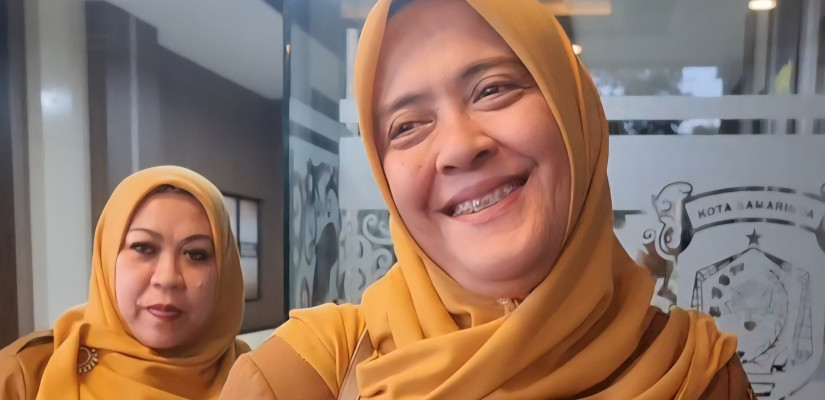 Kepala Dinas Perdagangan (Disdag) Samarinda usai lakukan pemaparan progres perencanaan revitalisasi Pasar Segiri. (foto: Selasar/Hasyim Ilyas)