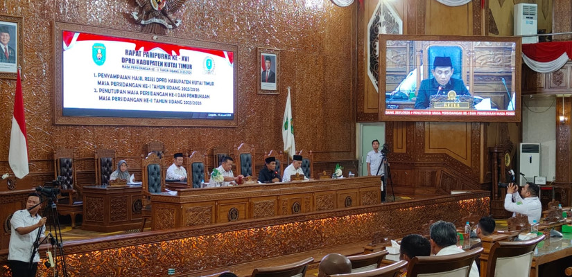 Kawal Amanat Rakyat, DPRD Kutim Resmi Paripurnakan Hasil Reses Masa Sidang I