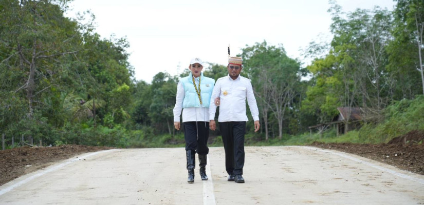 Konektivitas Darat Kutai Barat–Mahakam Ulu Resmi Terbuka