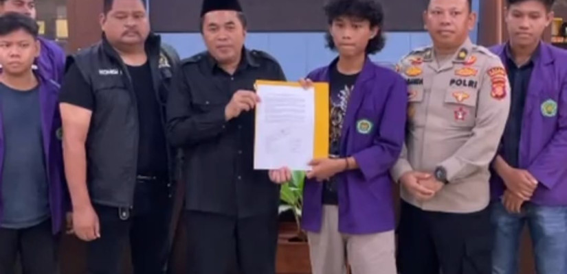 Mahasiswa Unikarta Tolak Pemilihan Tidak Langsung, Aspirasi Disampaikan ke DPRD Kukar