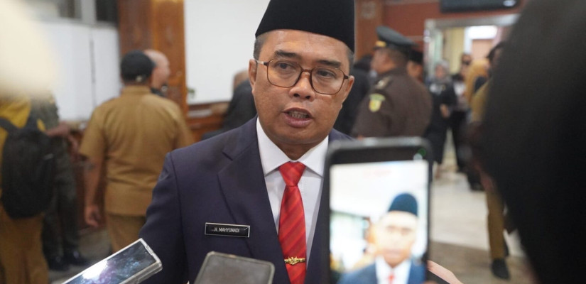 Wakil Bupati Kutim, Mahyunadi.