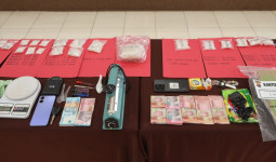Polres Kukar Amankan 1,4 Kg Sabu, Tiga Tersangka Terancam 20 Tahun Penjara