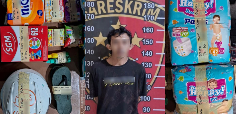 Polsek Sungai Pinang Tangkap Jambret Pedagang, Pelaku Diringkus Berkat CCTV