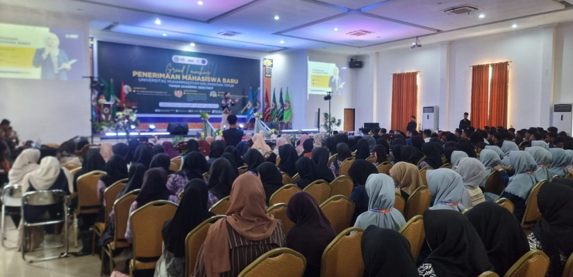 Grand Launching PMB UMKT. (foto: selasar/hasyim ilyas)