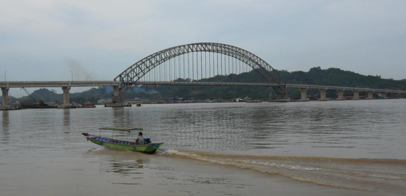 Jembatan Mahulu Samarinda. Foto: Istimewa