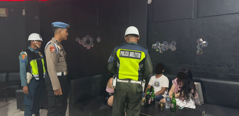 Cegah Aparat Nakal, TNI-Polri Razia Sejumlah Tempat Hiburan Malam di Sangatta