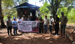 Cegah Karhutla, Polsek Muara Wahau Gelar Patroli Gabungan Bersama TNI dan Perusahaan