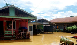Curah Hujan Tinggi, Dua Kecamatan di Kutim Kembali Terendam Banjir
