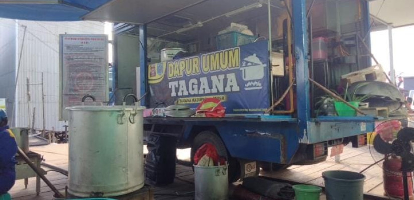Pasca Kebakaran di Paser, Dinsos Kaltim Buka Dapur Umum Siapkan Ratusan Porsi Makanan