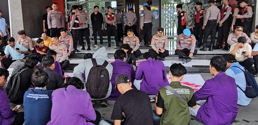 Polisi Jawab Tuntutan Mahasiswa Soal Tambang Ilegal di Kukar
