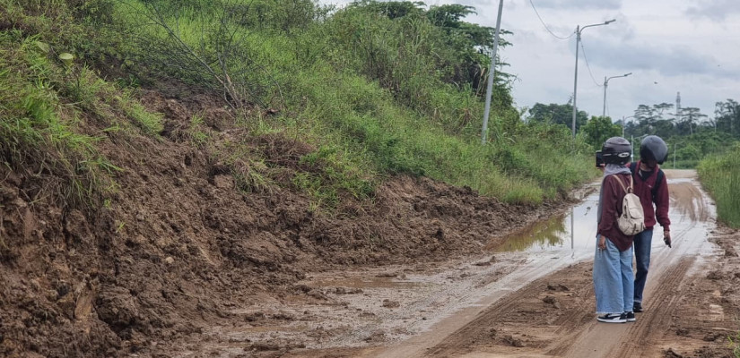 Ruas Jalan Tembus Merdeka-Pelita 3 Kembali Longsor, PUPR Ungkap Sejumlah Titik Masih Rawan