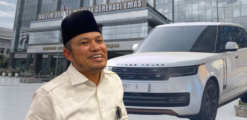 Pemprov Kaltim Klarifikasi Video Gubernur Naik Range Rover Berpelat KT 1