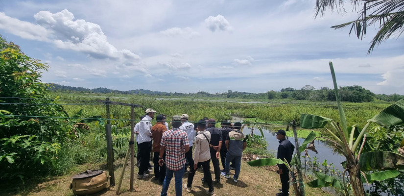 Sidak Progres Pembangunan Retensi, Deni: Kalau Tidak Terkoneksi, Jadi Genangan Lagi