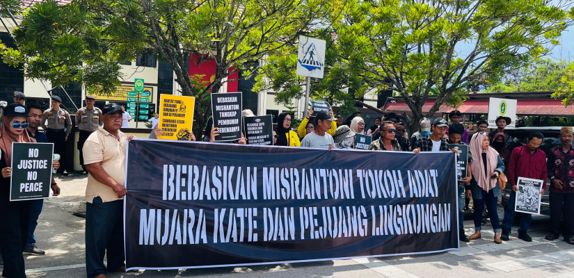 Tim Advokasi Misran Toni Penolak Hauling di Muara Kate Sebut Ada Dugaan Intervensi Aparat pada Kasus Ini