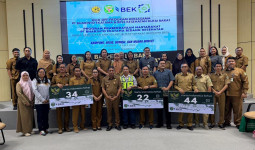 100 Warga Desa Ring Satu PT BEK di Kubar Jadi Penerima Bantuan Iuran BPJS Kesehatan