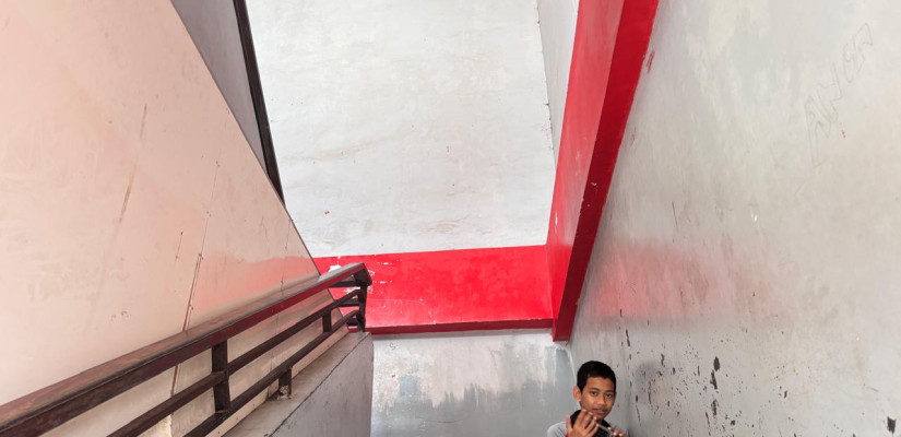 CCTV terpasang di selasar sekolah (Istimewa)