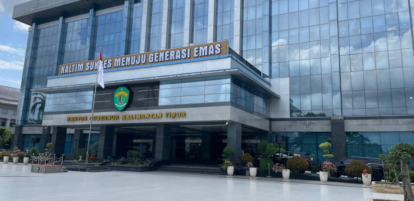 Kantor Gubernur Kaltim Jalan Gajah Mada, Samarinda. Foto: Selasar/Boy