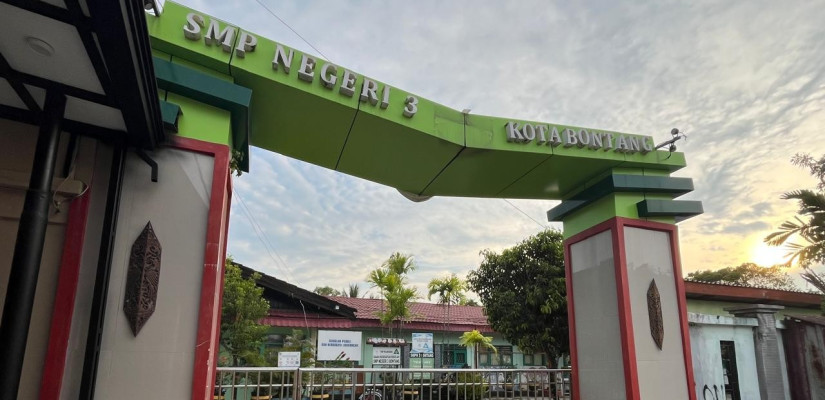 Gedung SMP Negeri 3 Bontang Selatan. (Doc. Populismedia)