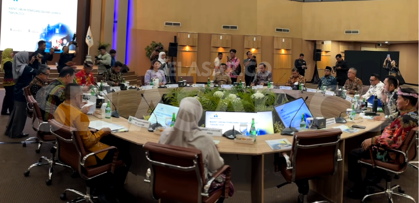 Rapat Umum Pemegang Saham (RUPS) Bank Pembangunan Daerah Kalimantan Timur dan Kalimantan Utara (Bankaltimtara) yang berlangsung Kamis (23/4/2026). (selasar)