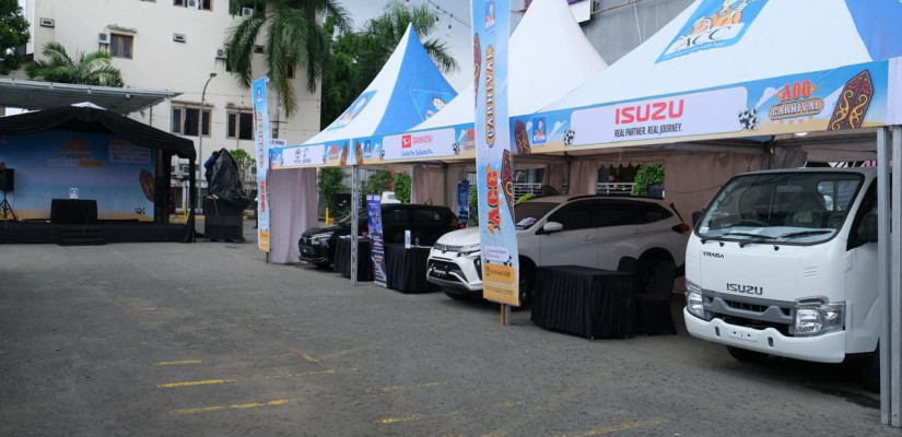 Pameran berbagai merk mobil di Samarinda Square Mall. Foto: Selasar/Boy
