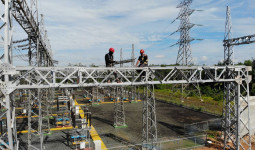PLN Tambah Kapasitas Gardu Induk Satui, Proyek Capai 73 Persen