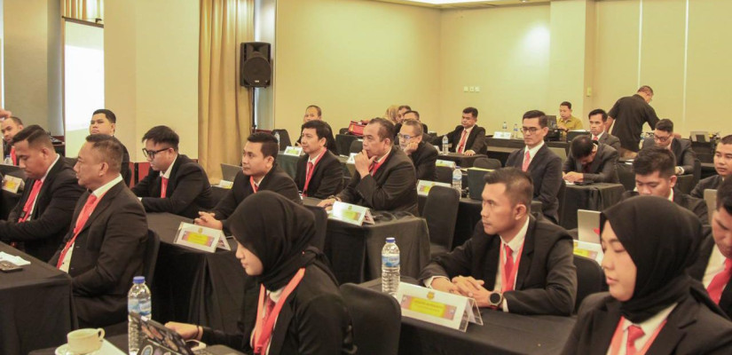 Suasana pelatihan saat peserta mengikuti pembekalan materi guna memperkuat kemampuan dalam manajemen risiko dan pengelolaan sistem pengamanan. Foto: Istimewa